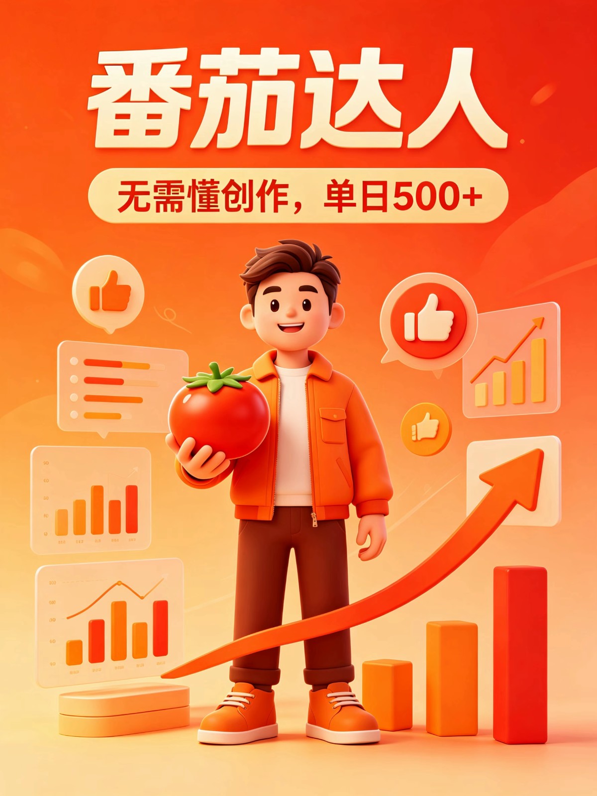 番茄小说达人全自动变现,普通人轻松日入500+-钛库啦