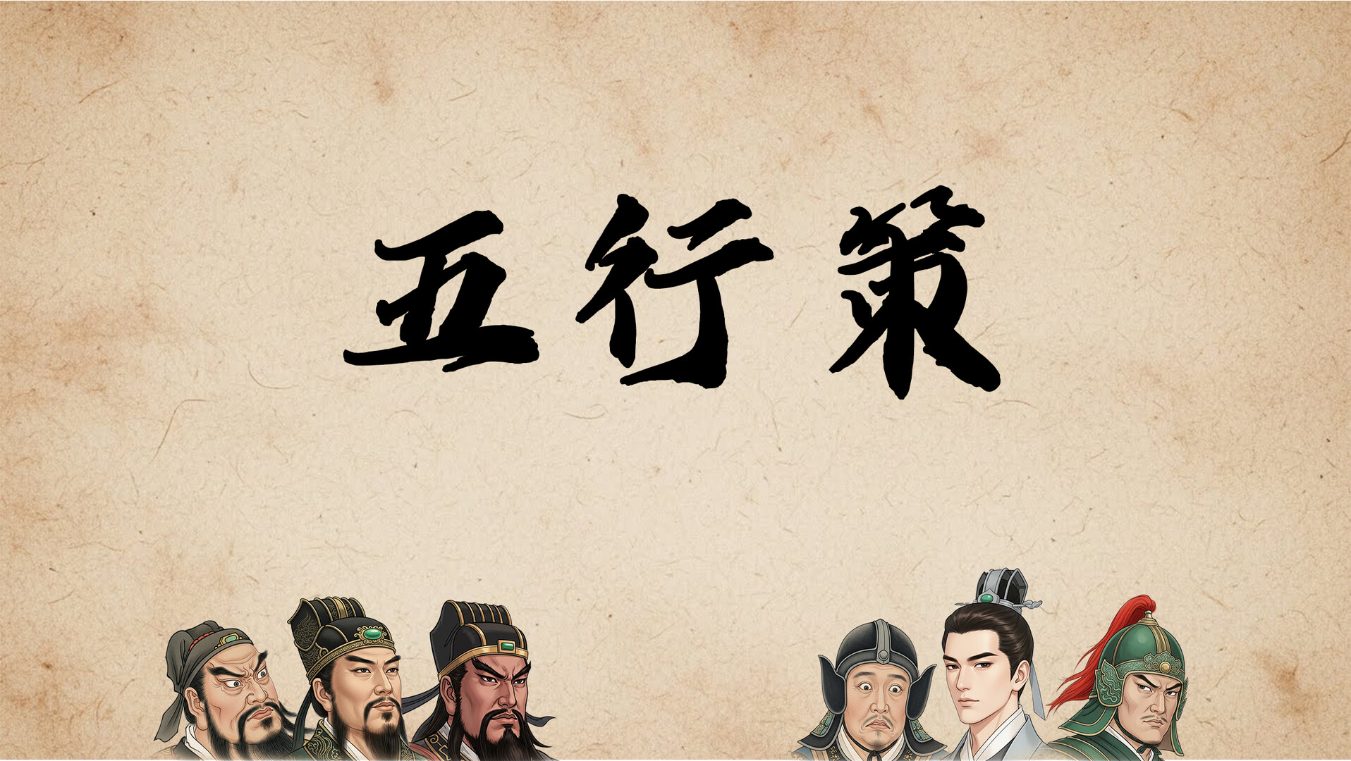 五行策/WuXing Card 新游发布 五行策/WuXing Card 新游发布