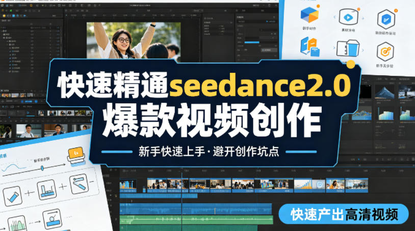 快速精通seedance2.0爆款视频创作,快速产出高清视频,避开大量创作坑点,新手也能快速上手-钛库啦