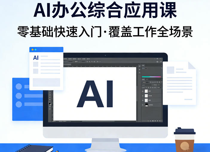 AI办公综合应用课,零基础快速入门,覆盖了工作中各种应用场景-钛库啦
